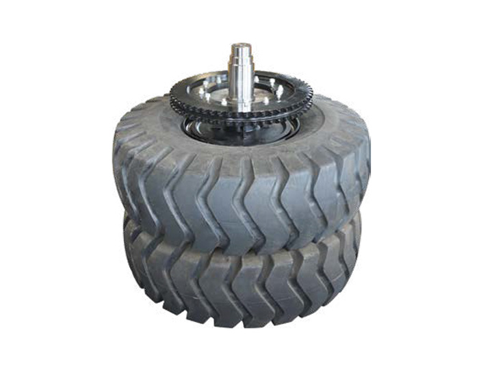 TIRE SUSPENSION TIRE ASSEMBLY